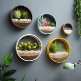 foto van een Ronde muur plantenbak